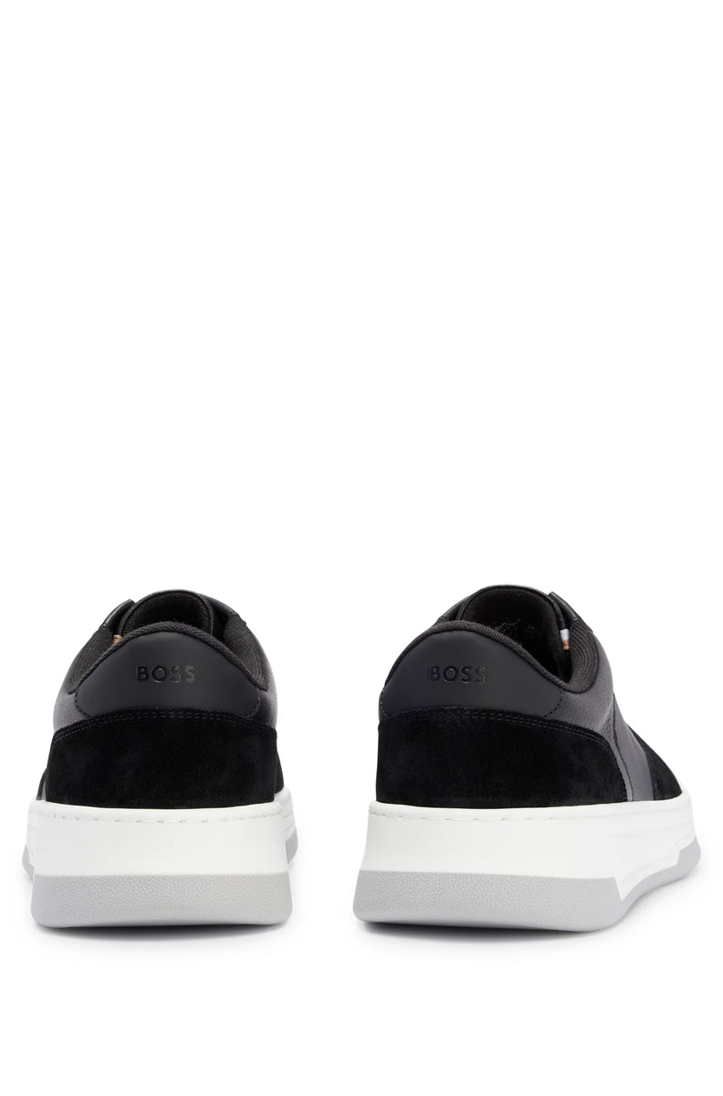 【Hugo Boss】BALTIMORE TENNIS STYLE スニーカー BLACK Boss | Baltimore Tennis Style Trainer | Black 005