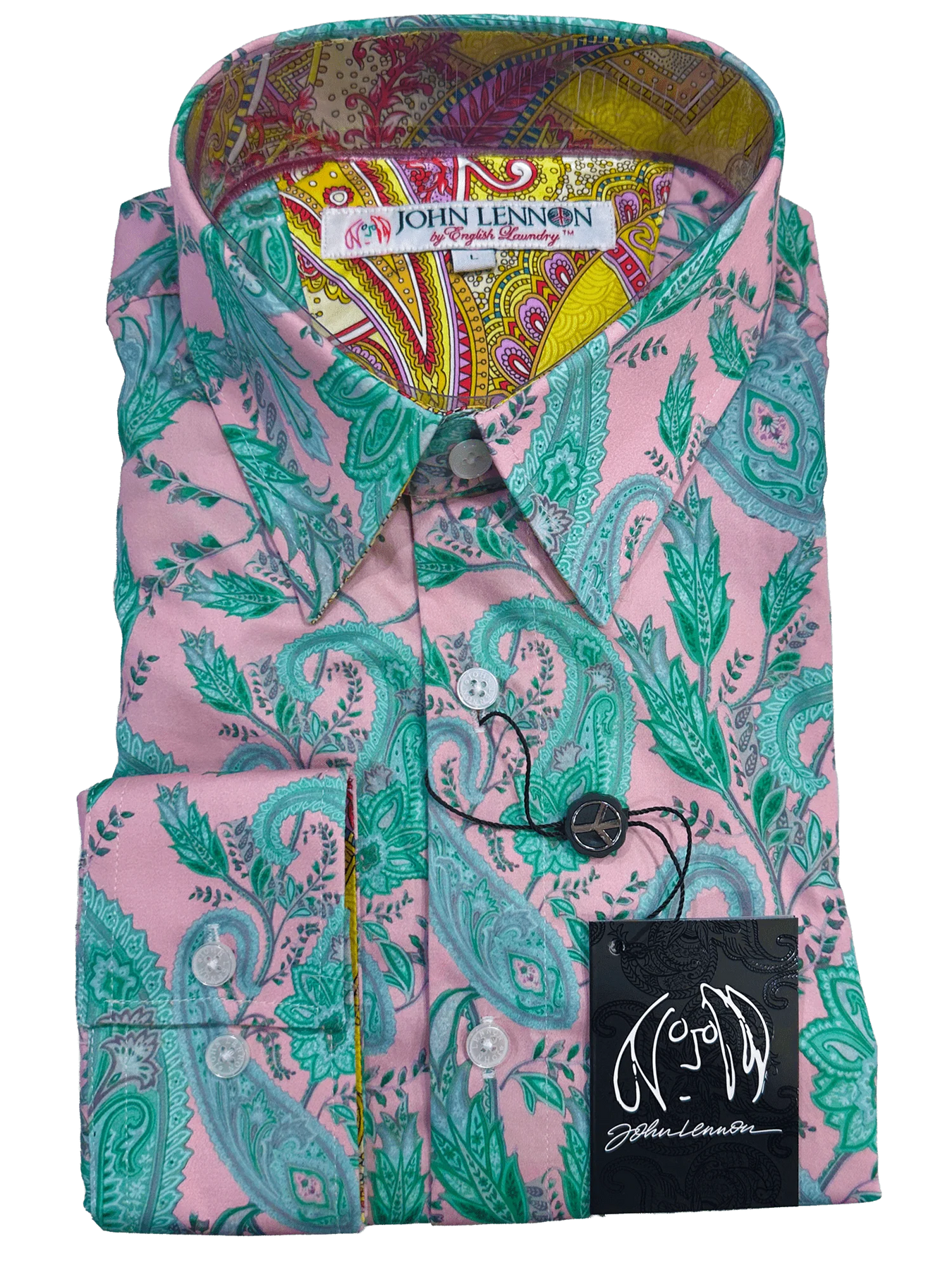 English Laundry John Lennon Long Sleeve Shirt- Gosport English Laundry John Lennon Long Sleeve Shirt- Gosport