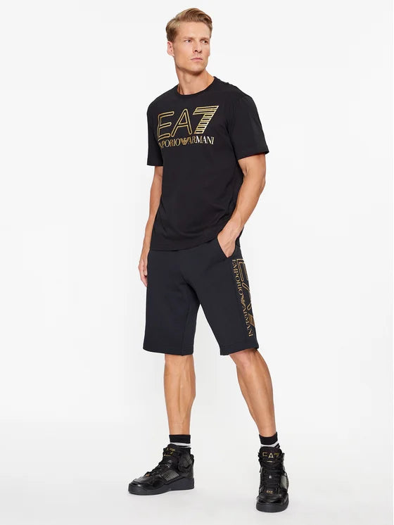 EA7 Emporio Armani Short-Black/Gold – Phases Men's Fashion