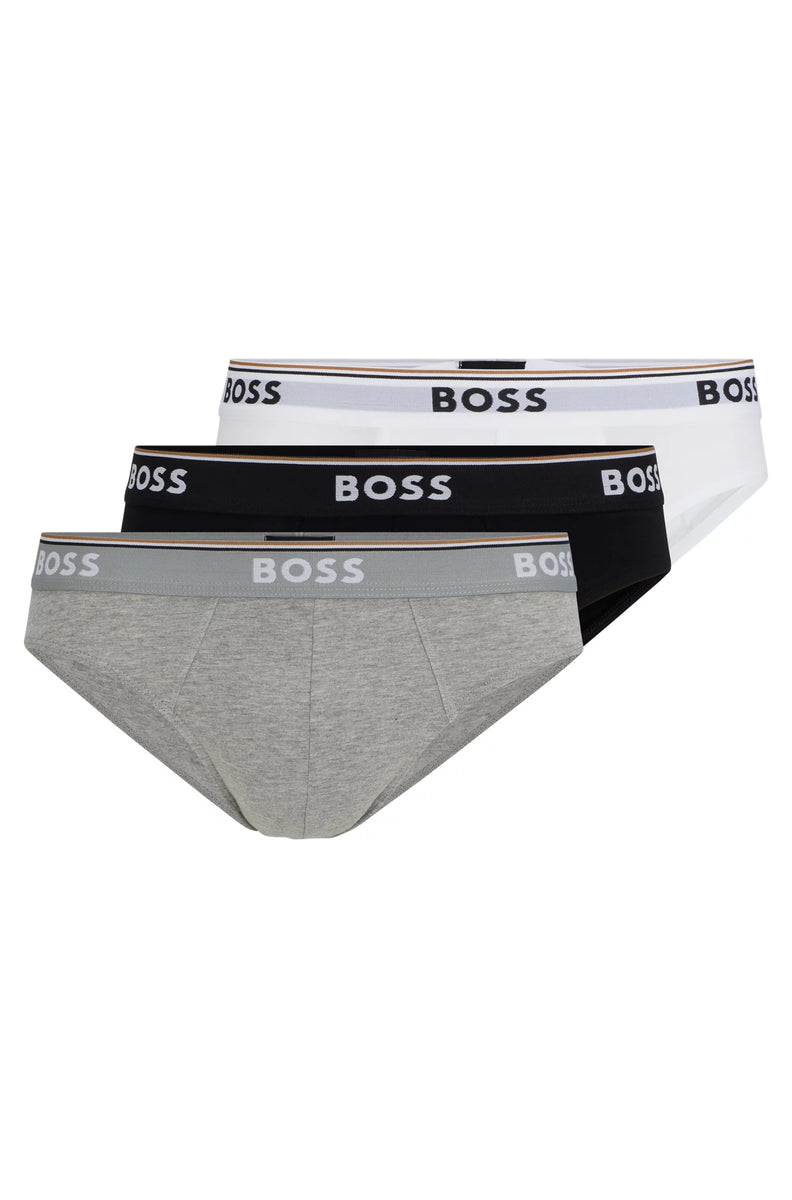 BOSS Heren 3-Pack Classic Regular Fit Stretch Slip, Wit, L, Wit, L BOSS Heren 3-Pack Classic Regular Fit Stretch Slip, Wit, L, Wit, L