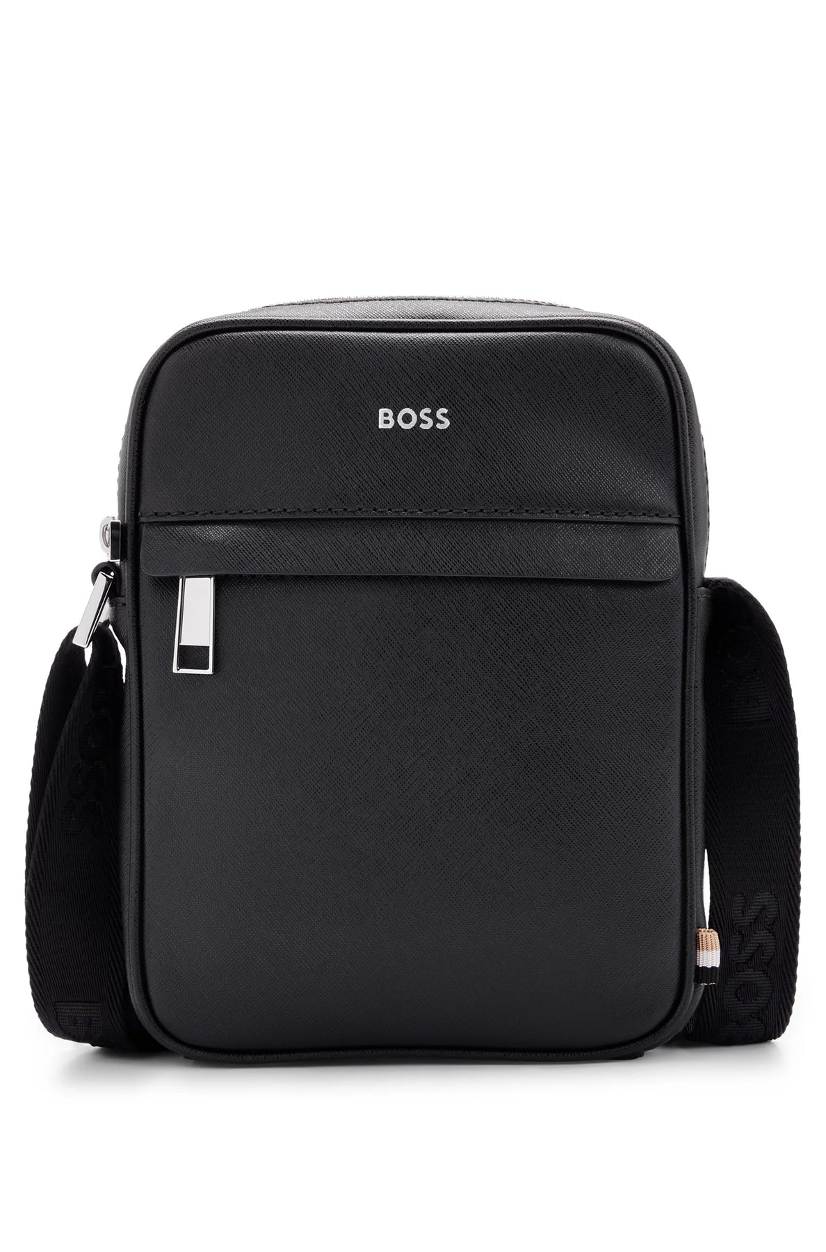Hugo Boss Reporter Bag With Logo Detail Black Phases Men s Fashion