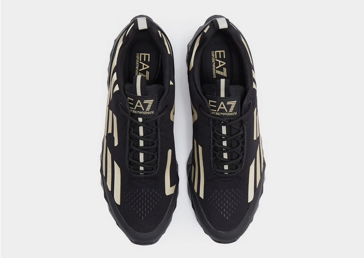 EA7 Emporio Armani Ultimate Kombat sneakers-Black/Gold