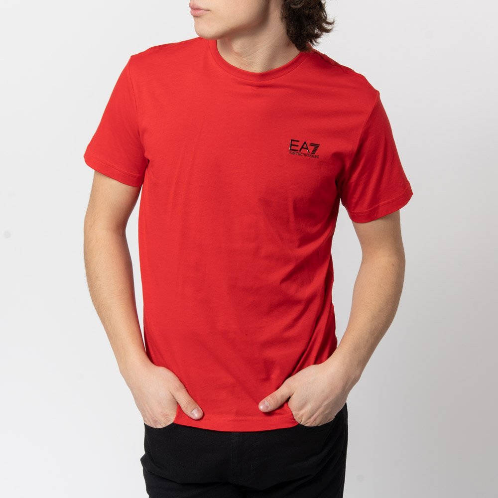 Red ea7 t shirt clearance